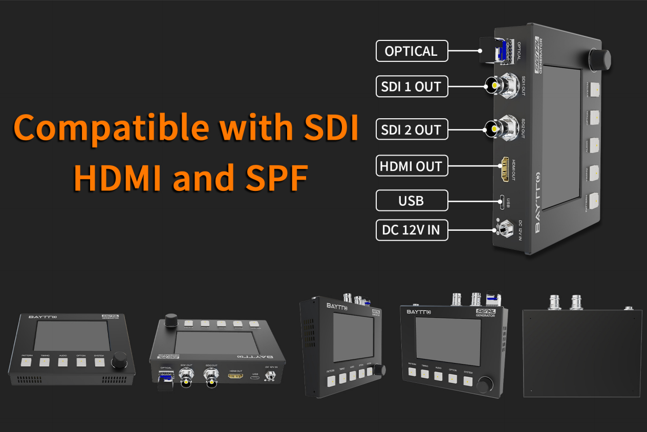 BAYTTO 3G-SDI Signal Gnerator SG100-6