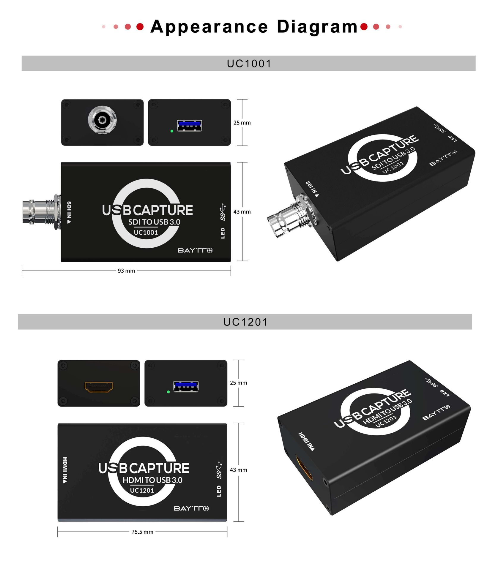 UC1001&UC1201 USB Capture-7